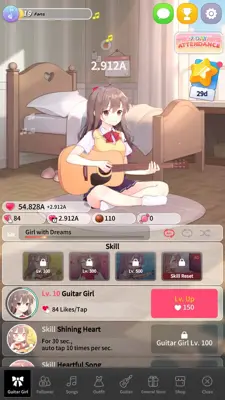 Guitar Girl android App screenshot 1